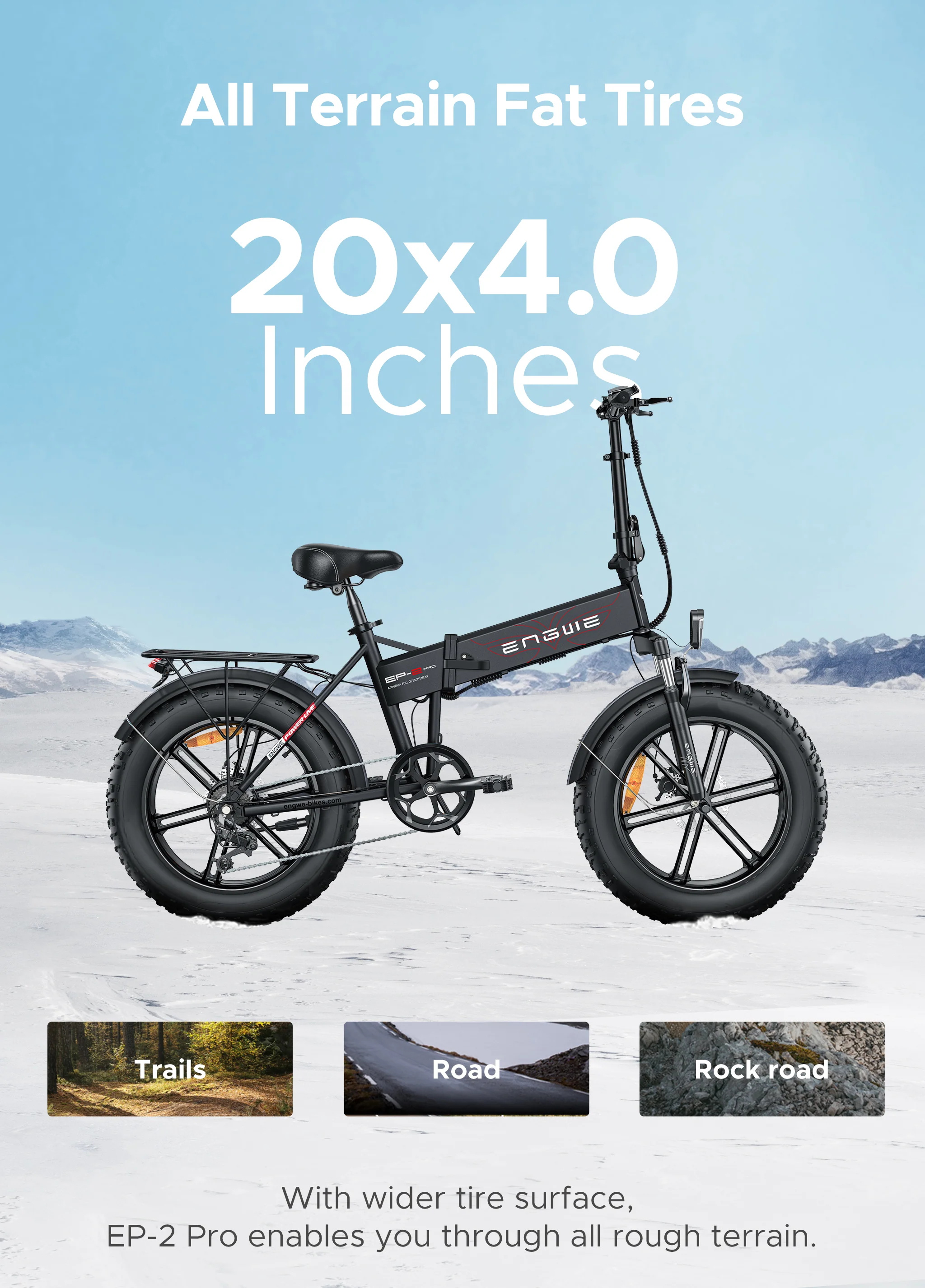 Vélo électrique ENGWE EP2 PRO 750 W