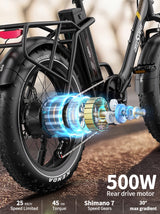 Vélo électrique pliable Onesport OT16 Max