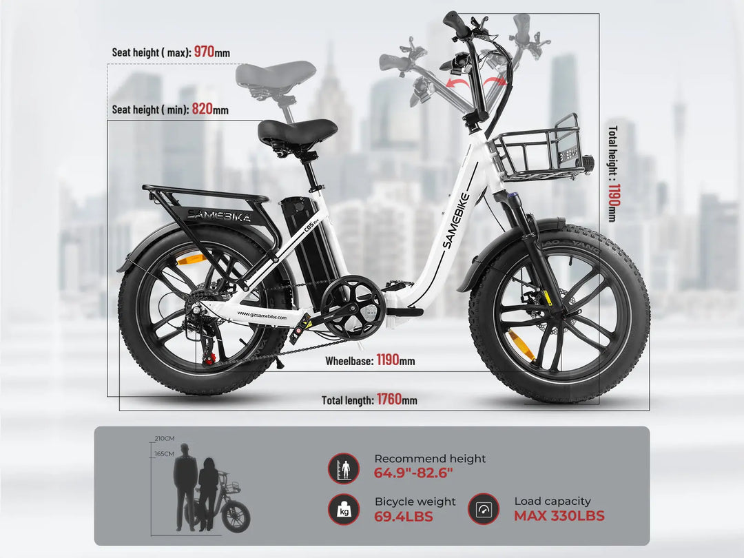 Vélo électrique pliant C05 Pro