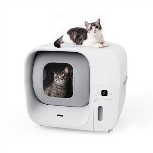 Bac à litière pour chat Furbulous, autonettoyant et auto-remplissant automatique