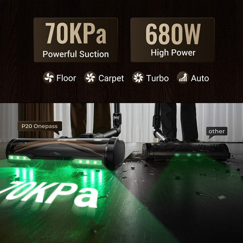 Aspirateur sans fil Proscenic P20 OnePass 70 000 Pa