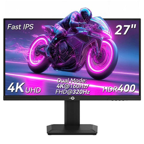 Écran de jeu TITAN ARMY P2712V, IPS rapide de 27 pouces, 3840 × 2160 à 160 Hz et 1920 × 1080 à 320 Hz