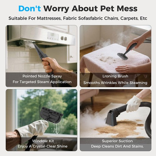 Aspirateur tapis 3-en-1 Teendow C6 MAX - 12 000 Pa