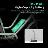 Vélo électrique Touroll B2, moteur 250 W, 36 V, 15,6 Ah