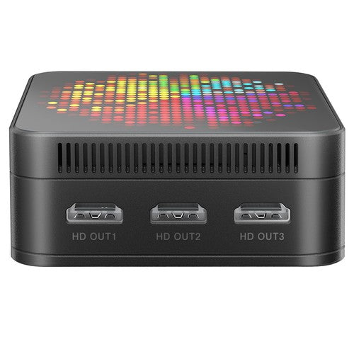 Mini PC RUPA HSI-100MINI, Intel N100 4 cœurs, 3,4 GHz max., 12 Go de RAM, SSD 512 Go