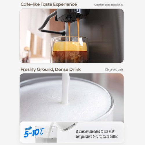 Machine à expresso automatique HiBREW H16 avec moulin, 20 bars