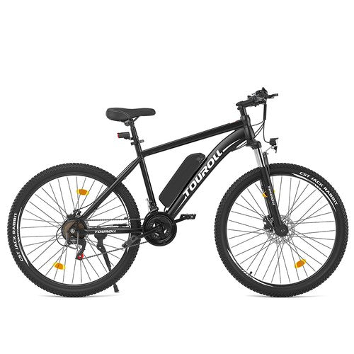 Vélo électrique tout-terrain Touroll U1 26 pouces, moteur 250 W, 36 V, 13 Ah