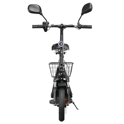 Trottinette électrique TWOFISH M5 PRO-E avec siège et panier arrière, 500 W