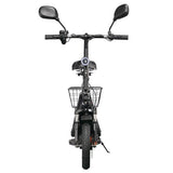 Trottinette électrique TWOFISH M5 PRO-E avec siège et panier arrière, 500 W