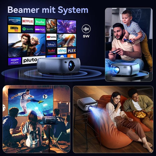 Projecteur SUREWHEEL K10 1080P natif