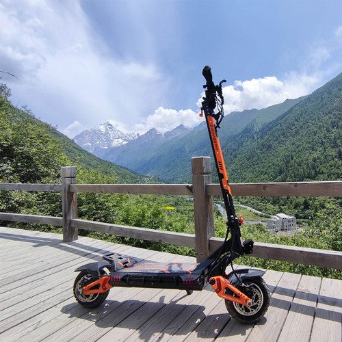 Trottinette électrique KuKirin G3 Pro, 1200 W x 2 moteurs, pneus 10 pouces, 52 V, 23,2 Ah, tout-terrain