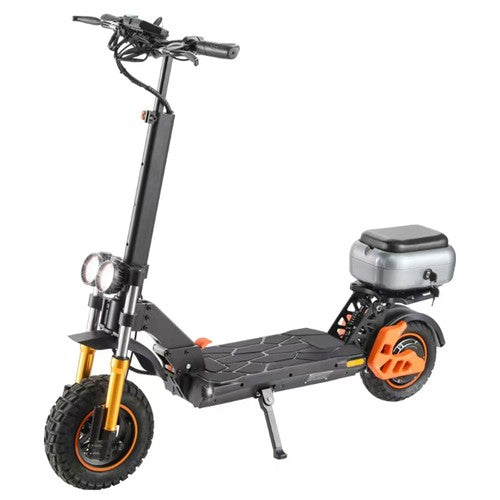 Trottinette électrique TWOFISH V5 MAX avec siège, moteur 800 W, 48 V 18 Ah