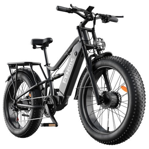 Vélo électrique FENGQS H6PRO, moteur 2 x 1000 W, batterie 52 V 17,5 Ah