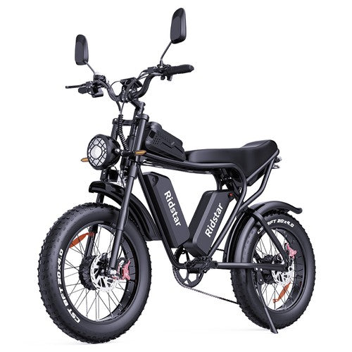 Vélo électrique tout-terrain Ridstar Q20 Pro, moteur 1000 W x 2, double batterie 52 V 20 Ah