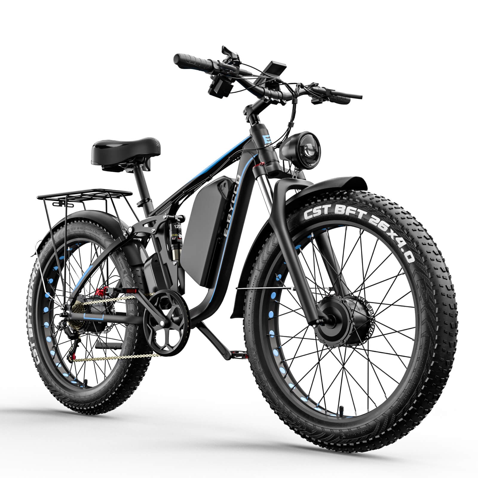 Vélo électrique E-BYCCO EB7PRO 3000W PEAK 52V23Ah 