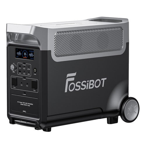 Centrale électrique portable FOSSiBOT F3600 Pro, batterie LiFePO4 3 840 Wh, extension max. 11 520 Wh, 3 600 W