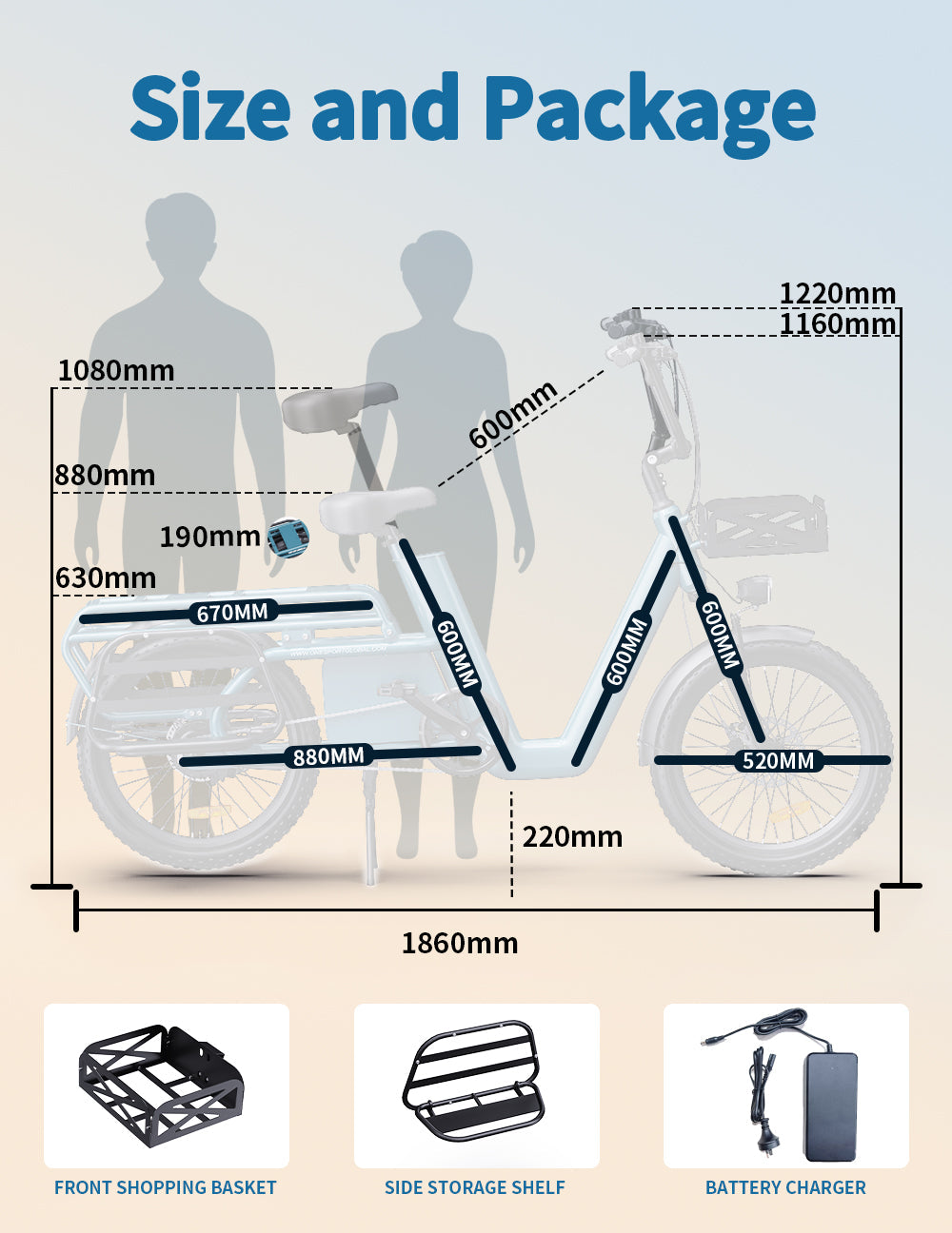 Vélo électrique OneSport OT01 27Ah