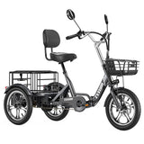 Tricycle électrique Cysum T1 Pro, moteur 250 W, 48 V 22 Ah