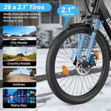 Vélo électrique ESKUTE C100 PLUS, moteur 250 W, batterie 36 V 13 Ah