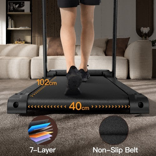 Tapis de course pliable ROBORE P8 14 km/h, 12 programmes intégrés