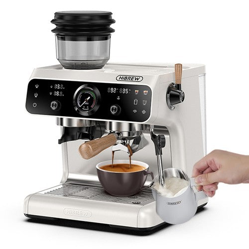 Machine à expresso HiBREW H7B, système de double chauffe, porte-filtre de 58 mm