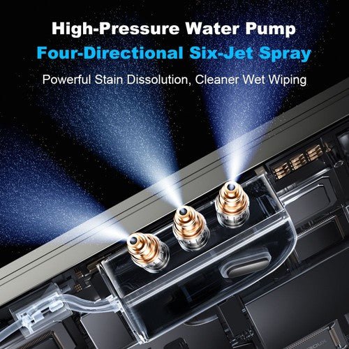 Robot lave-vitres Liectroux S9, double brosse rotative