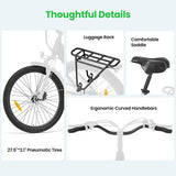 Vélo électrique Touroll J1 Pro, moteur 250 W, 36 V, 15,6 Ah