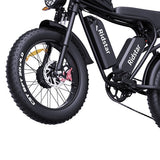 Vélo électrique tout-terrain Ridstar Q20 Pro, moteur 1000 W x 2, double batterie 52 V 20 Ah