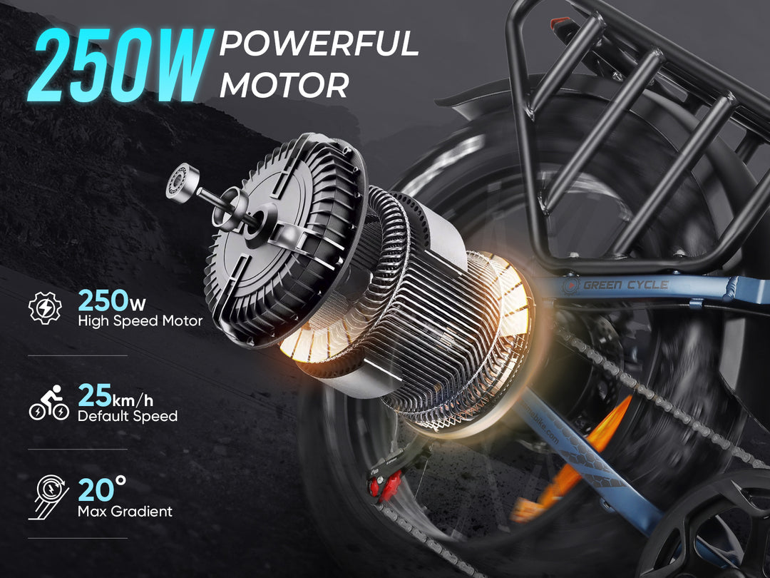 Samebike RS-A02 Pro Vélo électrique tout-terrain