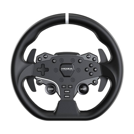 Ensemble de jeu - Base R5 + volant ES + pédales SRP-Lite + pinces Moza Racing R5 RS20 (PC)