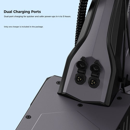 Trottinette électrique Ausom L2, moteur 800 W, 48 V, 15,6 Ah