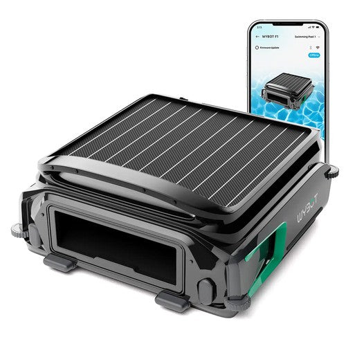 Écumoire de piscine robotisée à énergie solaire WYBOT F1
