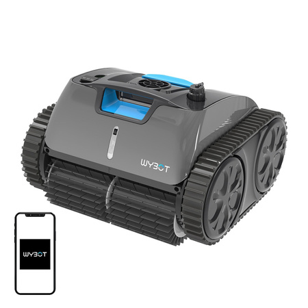 Robot nettoyeur de piscine sans fil Wybot C1 Max