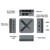 Mini PC MINIX NEO Z97, Intel N97 4 cœurs, 3,6 GHz max., 12 Go de RAM LPDDR5X, SSD 512 Go