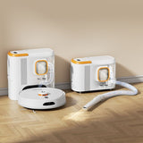 Teendow D20S MAX+ Robot aspirateur et outil de toilettage pour animaux 2 en 1, 6 000 Pa