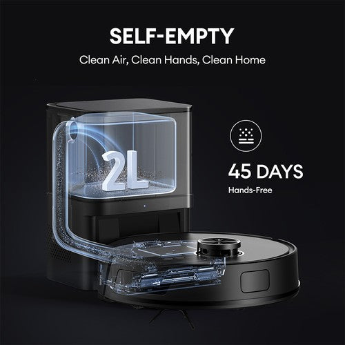 Aspirateur robot Ultenic T10 Lite avec navigation LiDAR, 4 500 Pa