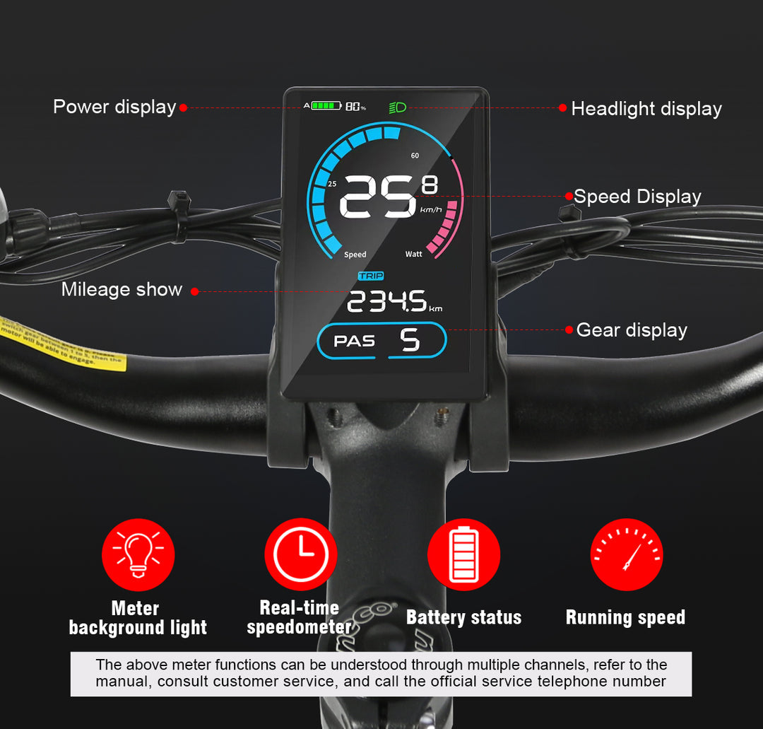 Samebike SY26-II VTT électrique 500 W 