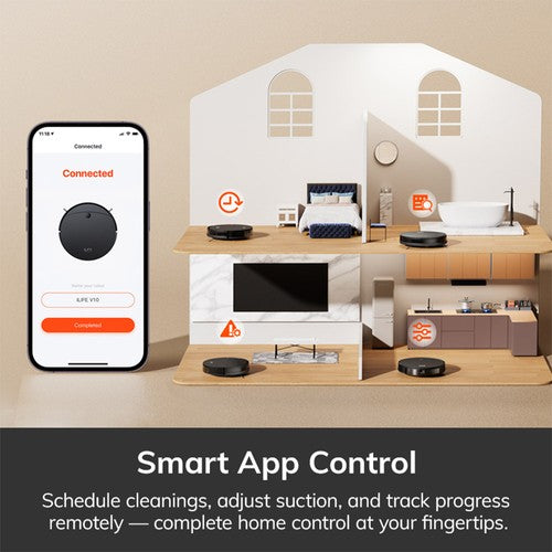 Aspirateur robot ILIFE V10, aspiration 5000 Pa