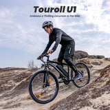 Vélo électrique tout-terrain Touroll U1 26 pouces, moteur 250 W, 36 V, 13 Ah