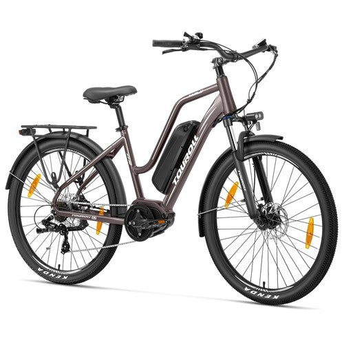 Vélo électrique Touroll MA2, moteur central 250 W, 36 V 13 Ah