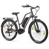 Vélo électrique Touroll MA2, moteur central 250 W, 36 V 13 Ah