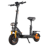Trottinette électrique TWOFISH V5 MAX avec siège, moteur 800 W, 48 V 18 Ah
