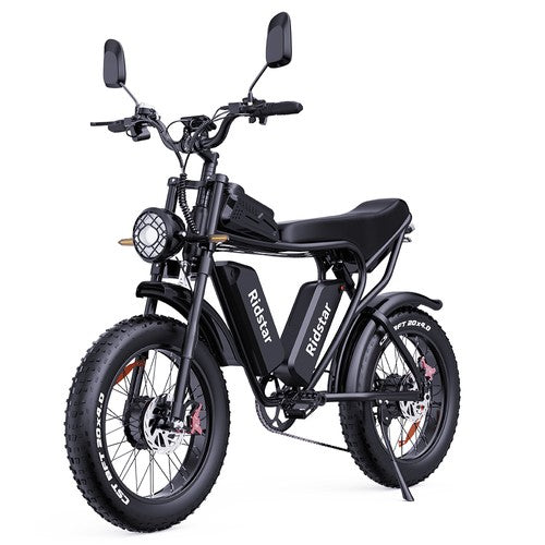 Vélo électrique tout-terrain Ridstar Q20 Pro, moteur 1000 W x 2, double batterie 52 V 20 Ah