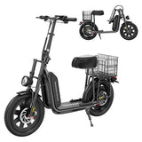 Trottinette électrique iScooter F7, moteur 1000 W, 48 V, 10,4 Ah