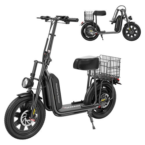 Trottinette électrique iScooter F7, moteur 1000 W, 48 V, 10,4 Ah