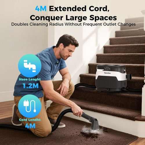 Aspirateur tapis 3-en-1 Teendow C6 MAX - 12 000 Pa