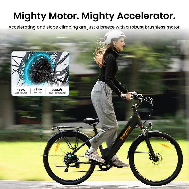 Vélo électrique Eleglide T2, moteur 250 W, 36 V, 13 Ah