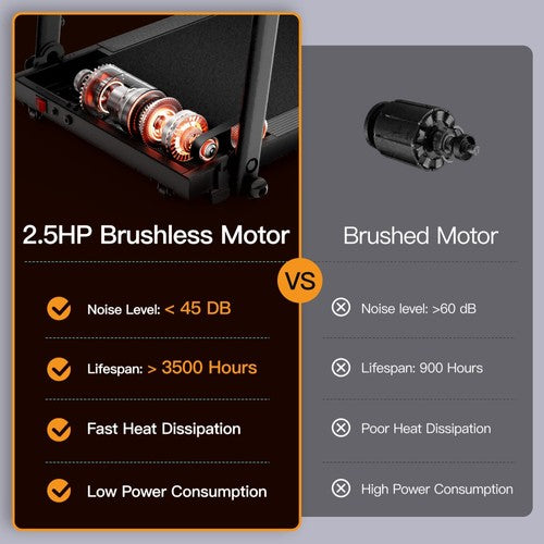 Tapis de course pliable ROBORE P8 14 km/h, 12 programmes intégrés