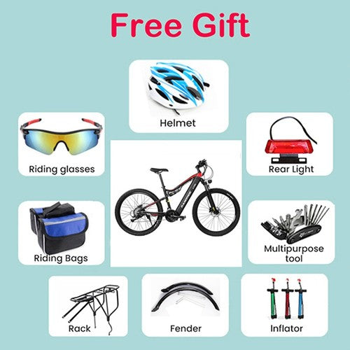 Vélo électrique RANDRIDE YG90A, moteur 1000W, 45 km/h Max