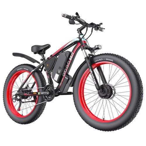 Vélo électrique GOGOBEST GF700, double moteur 2 x 500 W, 48 V, 18,2 Ah